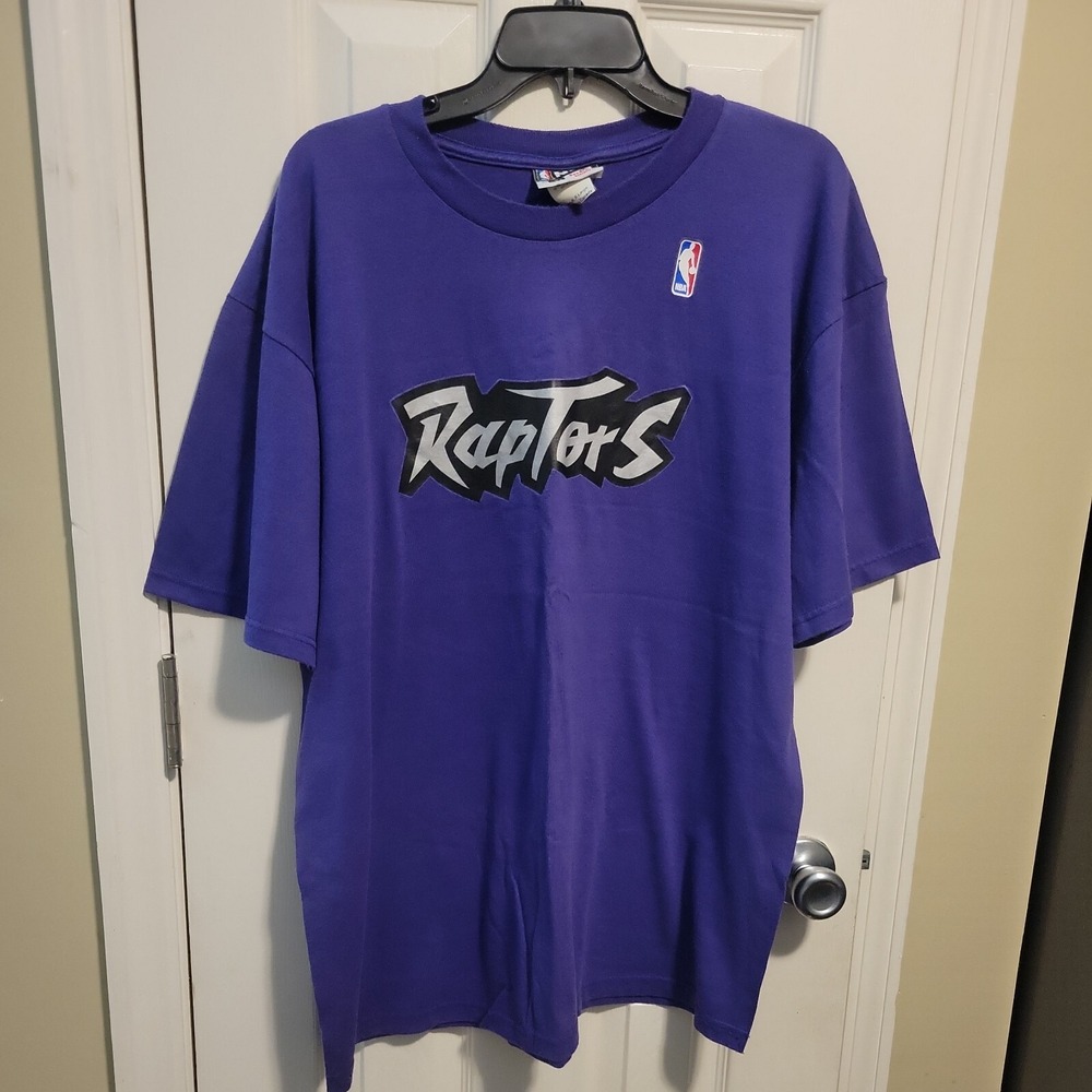 Vintage NBA Don‎ Allerson Shirt Adult Extra Large Purple Toronto Raptures